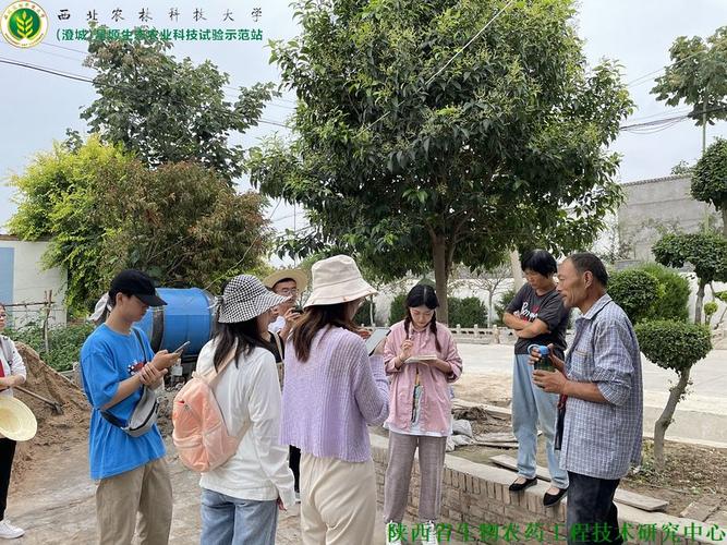澄城试验示范站图片系列报道之十四:接待高校研究生开展科研试验实践